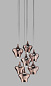 Nostalgia Medium Rose Gold подвесной светильник Studio Italia Design 154008