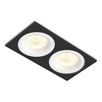 Потолочные светодиодные светильники Led technology CITY X 22.30 W 2FW NO DIM белый + черный