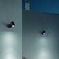 Уличный настенный светильник O-zone AP Ideal Lux 337548, черный — фото 1