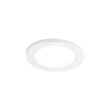LUNA ROUND 1.0 LED HV Wever Ducre встраиваемый светильник белый