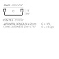CONIC JARDINIERE POT 60x20x17 горшок, Vondom — фото 1