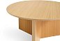 Журнальный столик HAY Slit Table Wood Round XL Ø65 см — фото 2