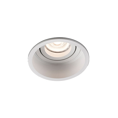 Встраиваемый поворотный светильник Faro Barcelona HYDE R 40118, белый