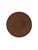 Dark Brown Steel, Aluminium & Acrylic LED 14Watt 220-240Volt 757Lm IP20 2700-3000-4000KCCT by Dip Switch D:35.5 H:10 cm