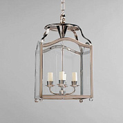 CL0132.NI.SE Littleton Lantern, Nickel, 4 Lights