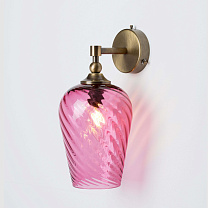 Twisted Optic Wall Light рубиновый