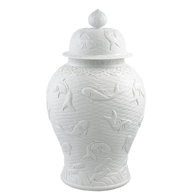 110688 Vase Voltaire  керамика Eichholtz
