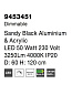 9453451 RANDO THIN Novaluce светильник Sandy Black Aluminium & Acrylic