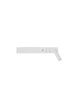 Sandy White Metal Backlight LED 5 Watt 350Lm Reader LED 3 Watt 210Lm 220-240Volt 3000K IP20 USB Charger Switch On/Off L: 35 W: 10 H: 8 cm