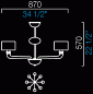 5599/08 Babylon Barovier&Toso люстра
