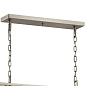 Morrigan 40" 8 Light Linear Chandelier Brushed Nickel люстра 42497NI Kichler — фото 1