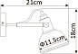 Спот Arte Lamp MARTIN A5213AP-1AB — фото 3