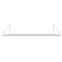 8437 Shelf Library Frama Полка белая 27x80