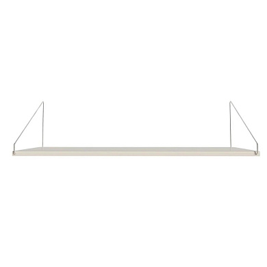 8437 Shelf Library Frama Полка белая 27x80