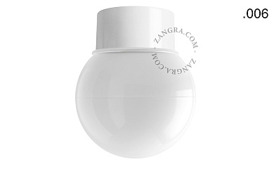 LIGHT 167 настенно-потолочный светильник Zangra light.167.w.glass006