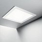 Встраиваемый светильник Groove FI 10W SQUARE 3000K Ideal Lux 123981, белый — фото 1