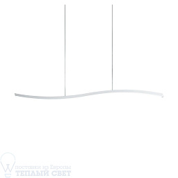 F417585350BILE Fontana Arte Serpentine подвесной светильник с белым абажуром и линейным дизайном