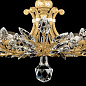 753440-3 Crystal Laurel 28" Semi-Flush Mount полувстраиваемый светильник, Fine Art Lamps