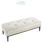 111352 Bench Cesare pebble grey Eichholtz