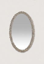 Mussel Shell Mirror Large