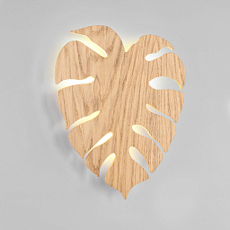 a068399 TK Lighting Monstera настенный декоративный светильник в форме листа с прорезями