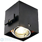 115351 SLV AIXLIGHT PRO 50, 1 FRAMELESS корпус безрамочный для 1-го светильника MODULE, черный — фото 4