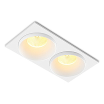 Потолочные светодиодные светильники Led technology CITY L 22.30 W 2FW NO DIM черный + белый