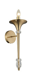 MIRACLE AP1 BRONZE Crystal Lux Miracle настенный светильник-бра с бронзовым корпусом и открытым источником света