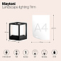 O455FL-01GF1 Maytoni Trim Ландшафтный светильник 15W Графит — фото 12