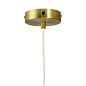 Arp 3-armed chandelier Dyberg Larsen люстра латунь 8261