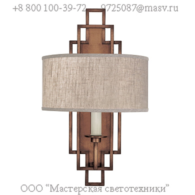 889350-11 Cienfuegos 22" Sconce бра, Fine Art Lamps