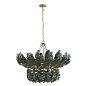 Люстра Arteriors Bilal, кокосовая скорлупа цвета эвкалипта — фото 9