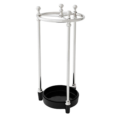 109308 Umbrella Stand Artman nickel finish стенд Eichholtz