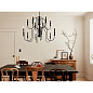 Karthe 12 Light Chandelier Black люстра 52472BK Kichler — фото 3