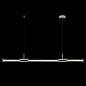 Светильник подвесной Crystal Lux LINEUP SP24W LED CHROME — фото 4