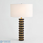 Marble Stack Lamp-Black Global Views настольная лампа