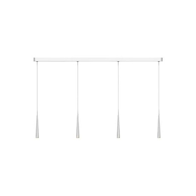 NOT1-340-99 Grau Niceone TRACE QUATTRO POLISHED подвесной светильник 4 рожка серый