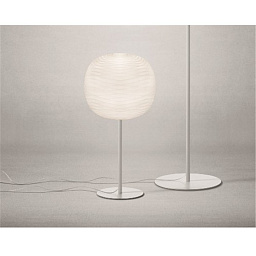 FN274011EB_10 Foscarini Gem настольная лампа с шарообразным плафоном из стекла