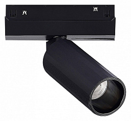 ST807.436.12 ST-Luce Skyline 48 магнитный трековый светильник с черным корпусом и направленным пучком света для магнитного трека 48V