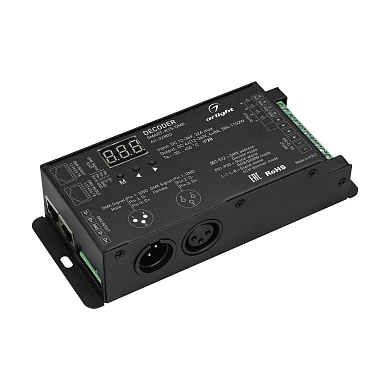 023823 Arlight Декодер SMART-K15-DMX (12-36V, 4x8A)