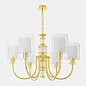 Люстра Crystal Lux ELENA SP6 GOLD — фото 3