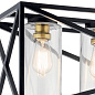 Moorgate 5 Light Linear Chandelier Black люстра 44081BK Kichler — фото 1