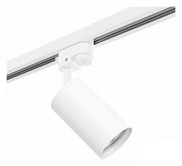 R1T436 Lightstar Rullo трековый светильник белый цилиндрический 50Вт для однофазного шинопровода