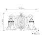 Настенный светильник Drawing Room Feiss FE-DRAWING-ROOM2-B орех — фото 5