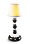 01023764 Lladro Firefly настольная лампа с многоцветным фарфоровым основанием и конусным абажуром — фото 2