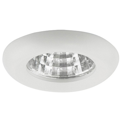 встраиваемый потолочный светильник белый