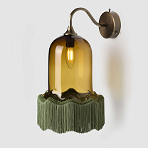 Vintage Bell Wall Light сине-зеленый