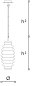 Подвесной светильник Italamp Grand Collier T1800/S1 — фото 2