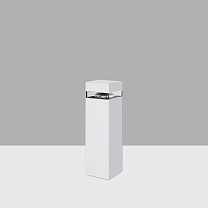 iWay Bollard 170x170mm H=610mm Warm White Led with DALI electronic ballast and symmetrical optic 12.4W 1080lm - 3000K - DALI-2