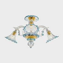 Apollo Ceiling Lamp Голубой / 3 / Золотой